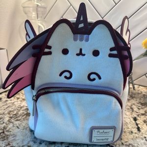 Loungefly Pusheen Unicorn Backpack - White and Purple